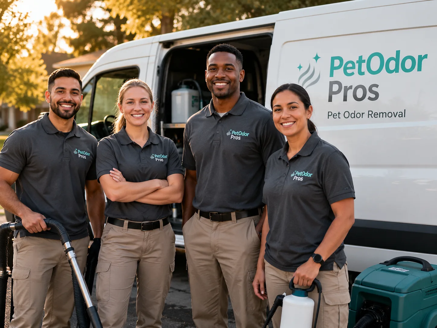 Pet Odor Removal team serving Calhoun, LA